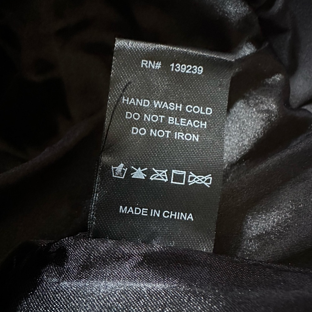 DO+BE Elegant Black Strapless Dress size L - Picture 8 of 10